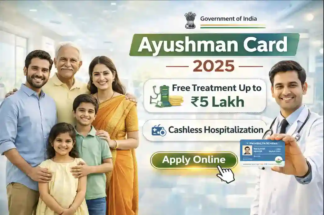 Ayushman Card 2026 free health insurance eligibility benefits