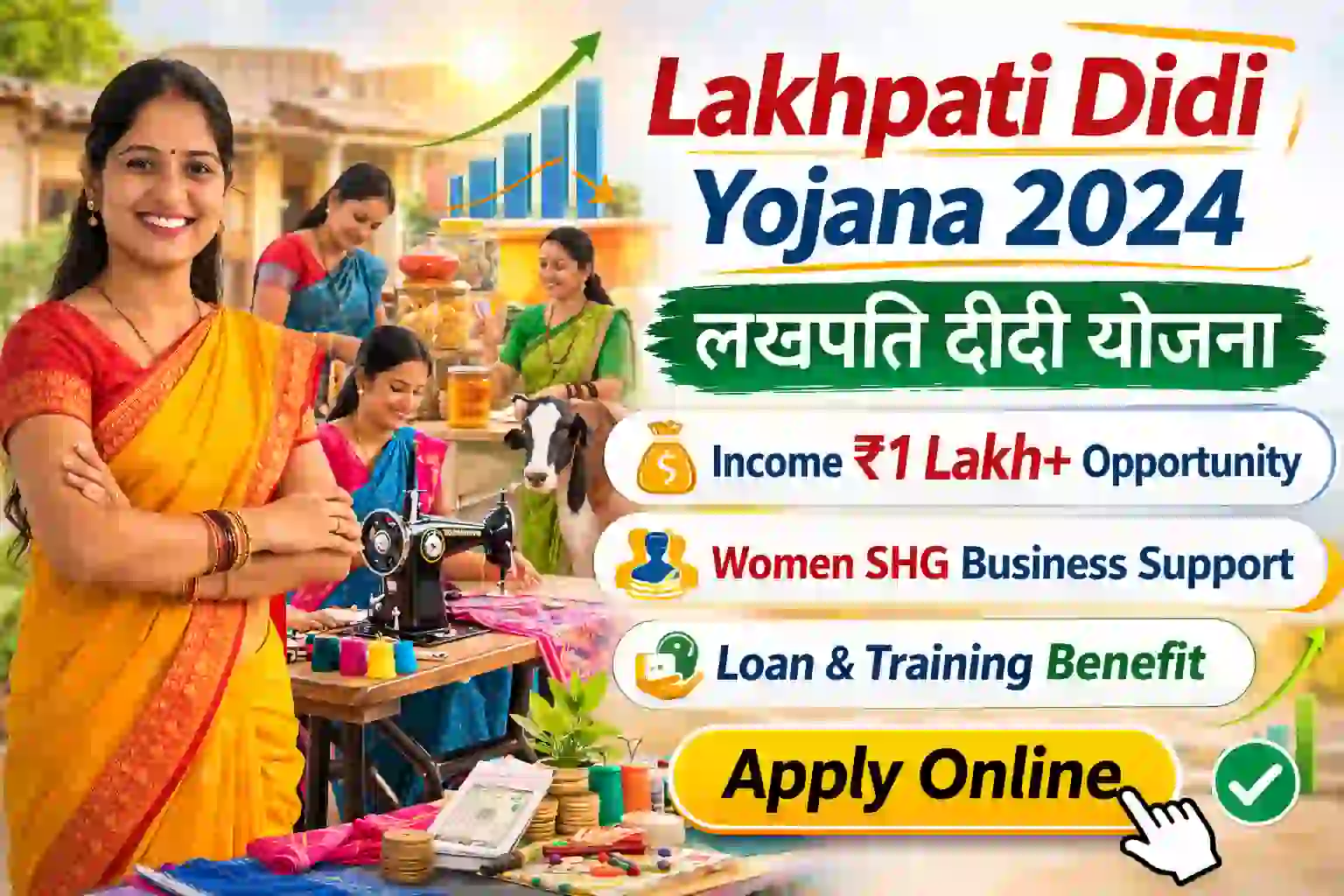 Lakhpati Didi Yojana women self help group income support