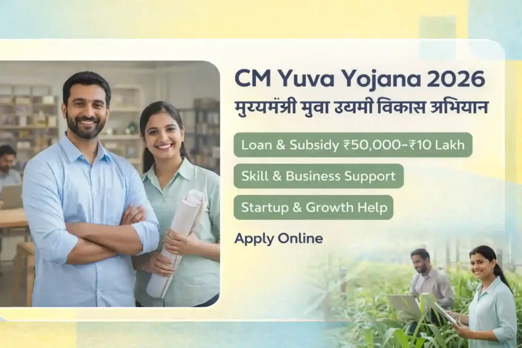 CM Yuva Yojana 2026 financial support for young entrepreneurs