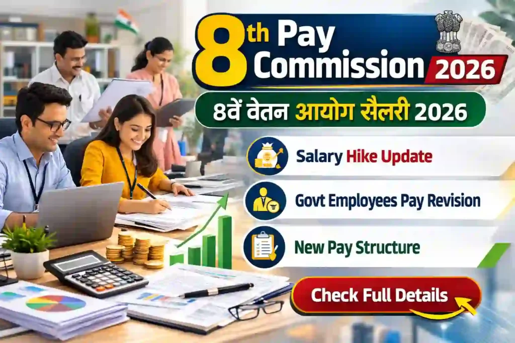 8th Pay Commission salary structure and government employee pay hike