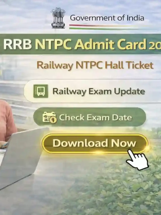 RRB NTPC Admit Card 2026 – Download Railway NTPC Hall Ticket