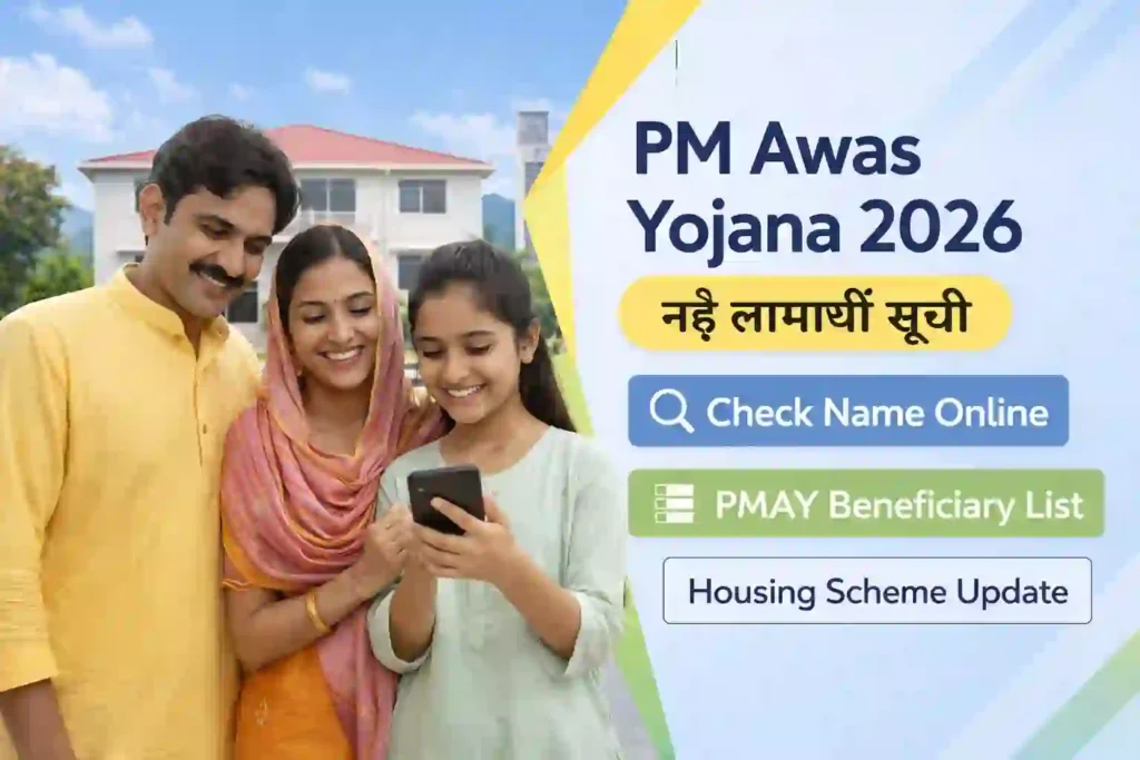 PM Awas Yojana 2026 new list beneficiary name check online